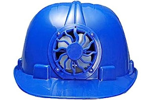 Casco De Obra Con Ventilador
